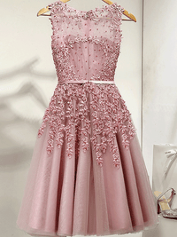 ELEGANTES KLEID MARCELLINA rosa