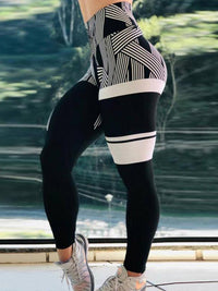 LEGGINGS ANNORA weiß und schwarz