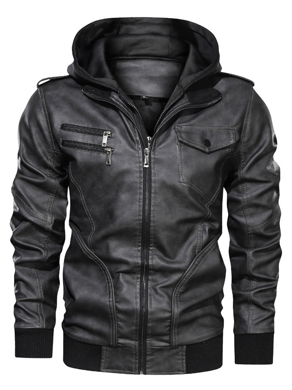 LEDERJACKE COBIE schwarz