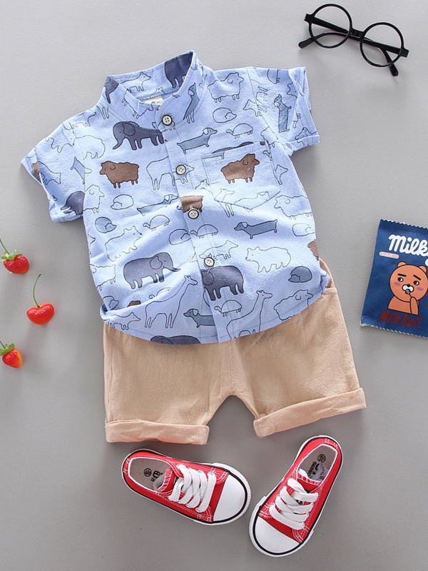 <tc>BABY BOY SET MIT BLUSE ELEFANT HARRIE blau</tc>