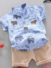 <tc>BABY BOY SET MIT BLUSE ELEFANT HARRIE blau</tc>