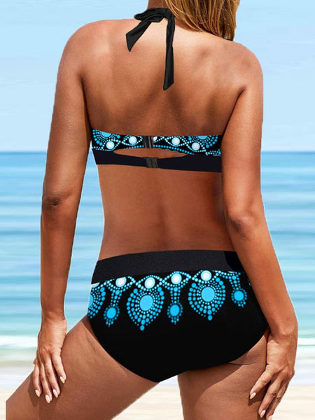 PLUS SIZE BIKINI ALIBY blau