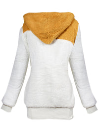 <tc>JACKE HOODIE STYLE beige Knopf</tc>