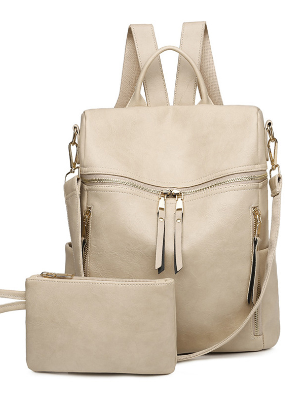 2-TEILIGES TASCHENSET IVANNIA beige