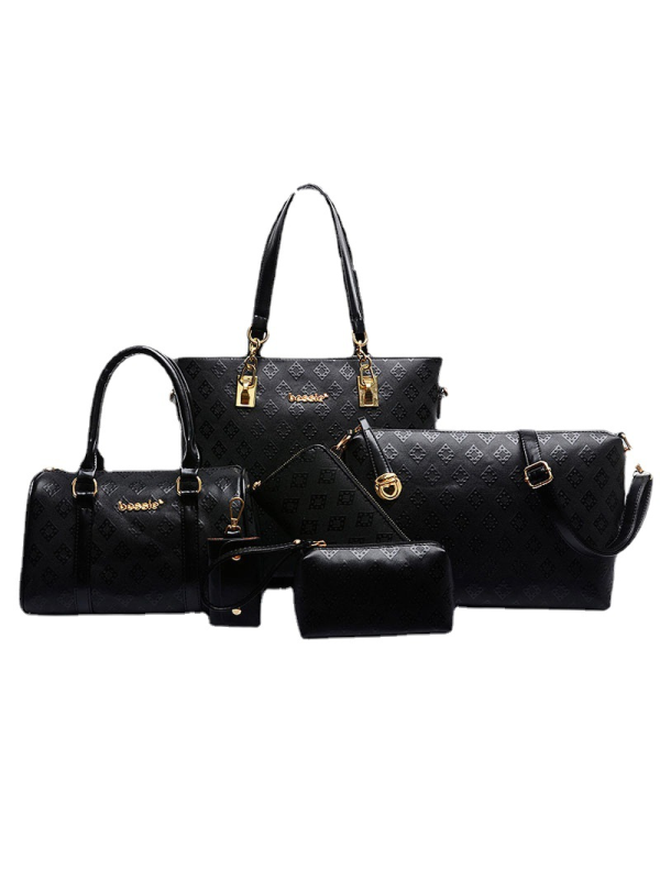 6-teiliges TASCHEN-SET EYLIN schwarz