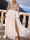 ELEGANT DRESS TASMIN white