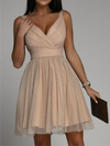 ELEGANTES KLEID VIENNIA beige