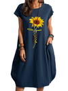 SOMMERKLEID GENEVRE blau