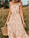 SOMMERKLEID LEONIDIA beige