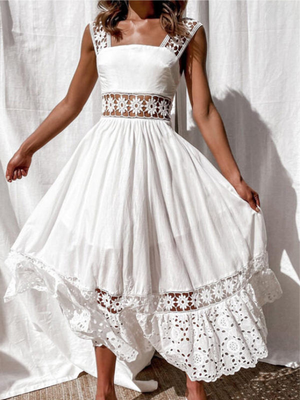 SOMMERKLEID KYRAN weiß