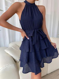 ELEGANTES KLEID KELLEN blau