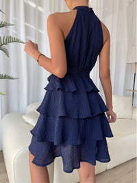 ELEGANTES KLEID KELLEN blau