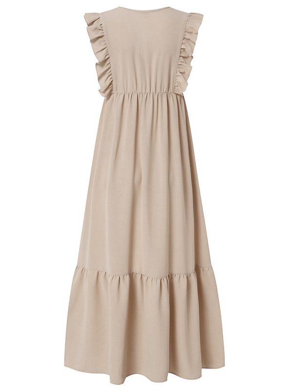 ELEGANTES KLEID CARLEIN beige