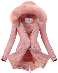 PARKA JACKE MARJORY rosa