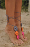 CROCHET ANKLET KAITLIN multicolor