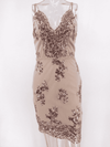 ELEGANTES MINIKLEID NATELEA beige