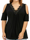 PLUS SIZE HEMD GUDA schwarz