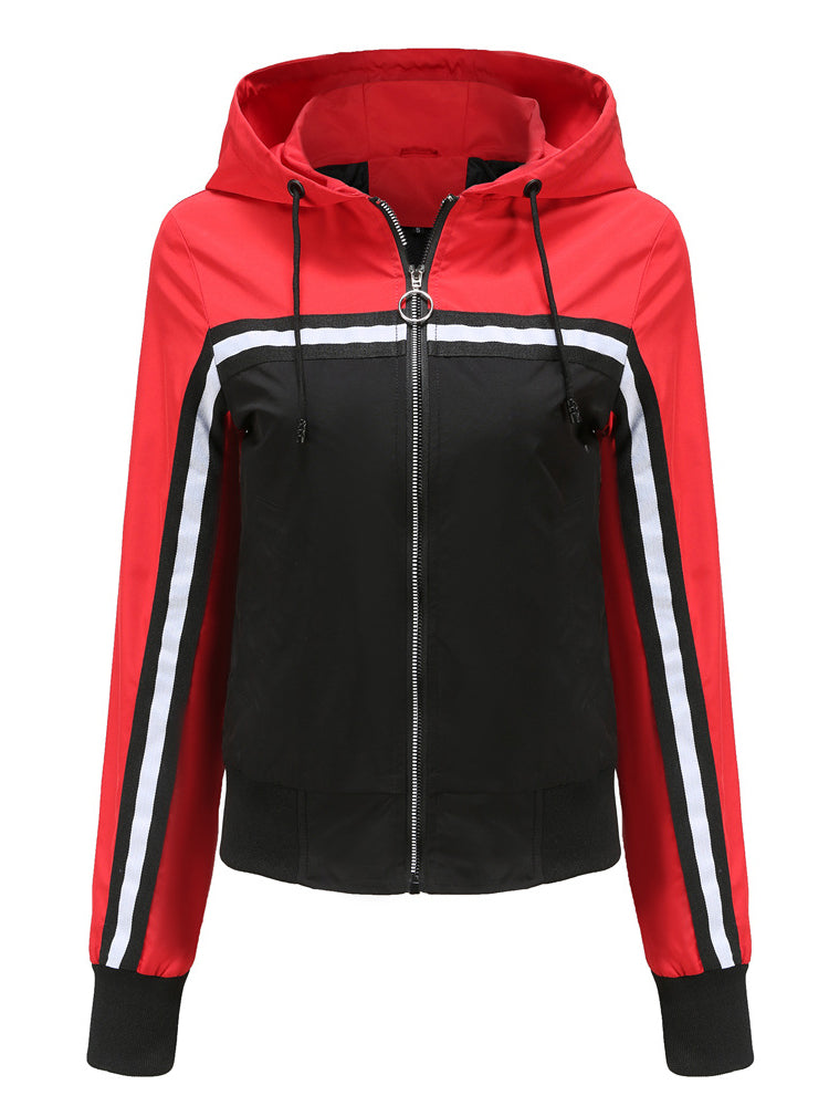 HOODIE LEONA red