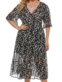 PLUS SIZE KLEID GRACINA schwarz