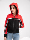 HOODIE LEONA red