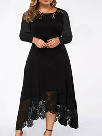 ELEGANTES KLEID JAMILY schwarz