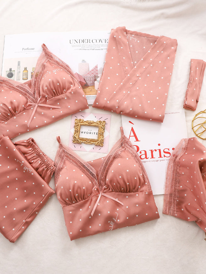 UNTERWÄSCHE-SET CLEREISSE rosa