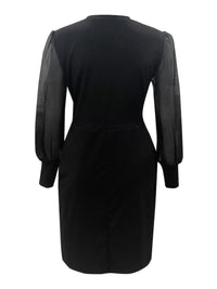 ELEGANTES KLEID TAMALI schwarz