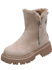 KURZE STIEFEL YETTI BEIGE