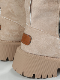 KURZE STIEFEL YETTI BEIGE