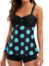 TANKINI ORSSA schwarz und blau