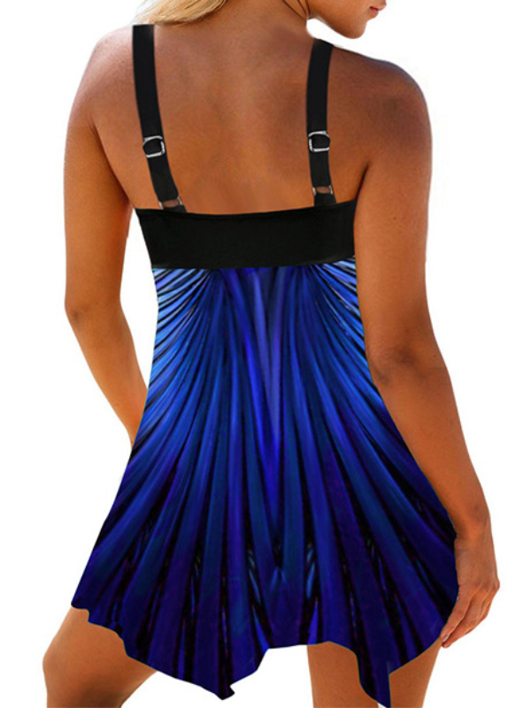 TANKINI KALADI blau und schwarz