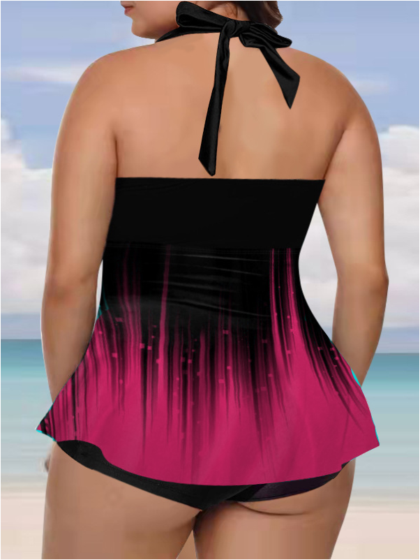 TANKINI DALYAN rosa und schwarz